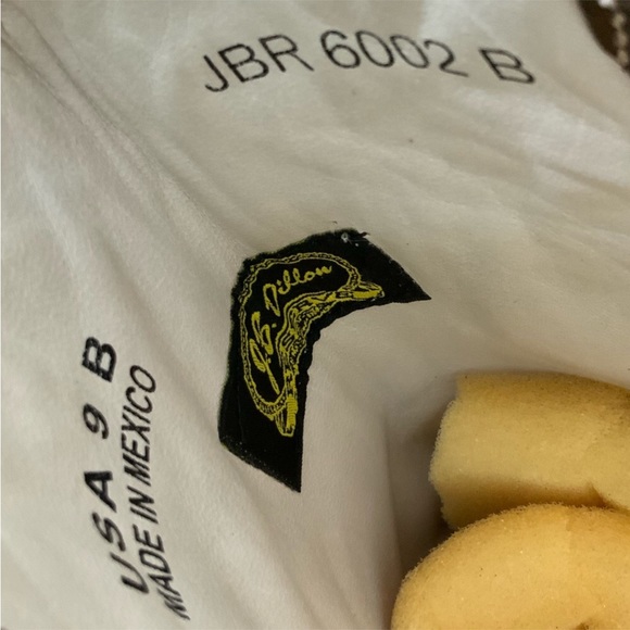 J.B. Dillon Leather Snip Toe Western Boot - Picture 4 of 10